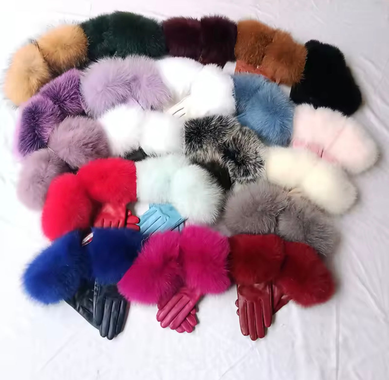 Luxe Fur Gloves