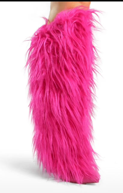 Pinky promise pink boots